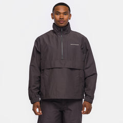 Nigel Sylvester Bike Air Half Zip Jacket in Anthracite/Sail