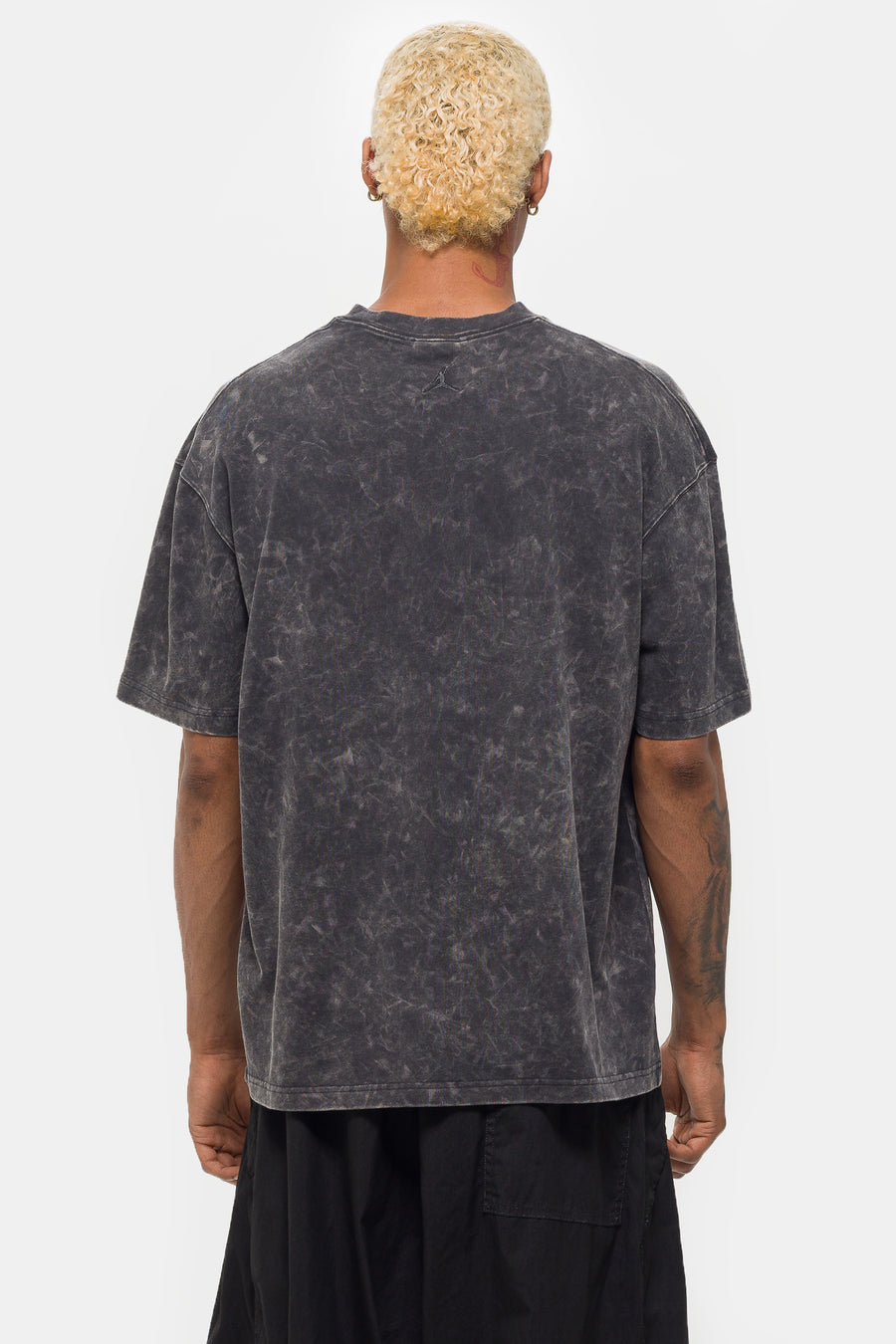 Swarovski® Crystals T-Shirt in Off Noir - Jordan
