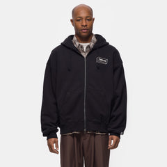 Union x Fragment Full-Zip Hoodie in Black/Sail