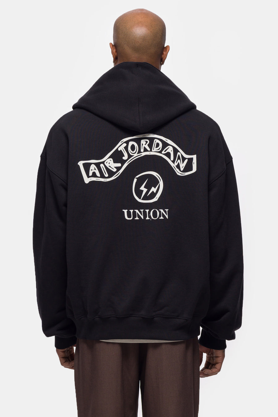 トップス NIKE JORDAN UNION FRAGMENT ZIP HOODY M Union x Fragment Zip Hoodie Black – Slam Jam®