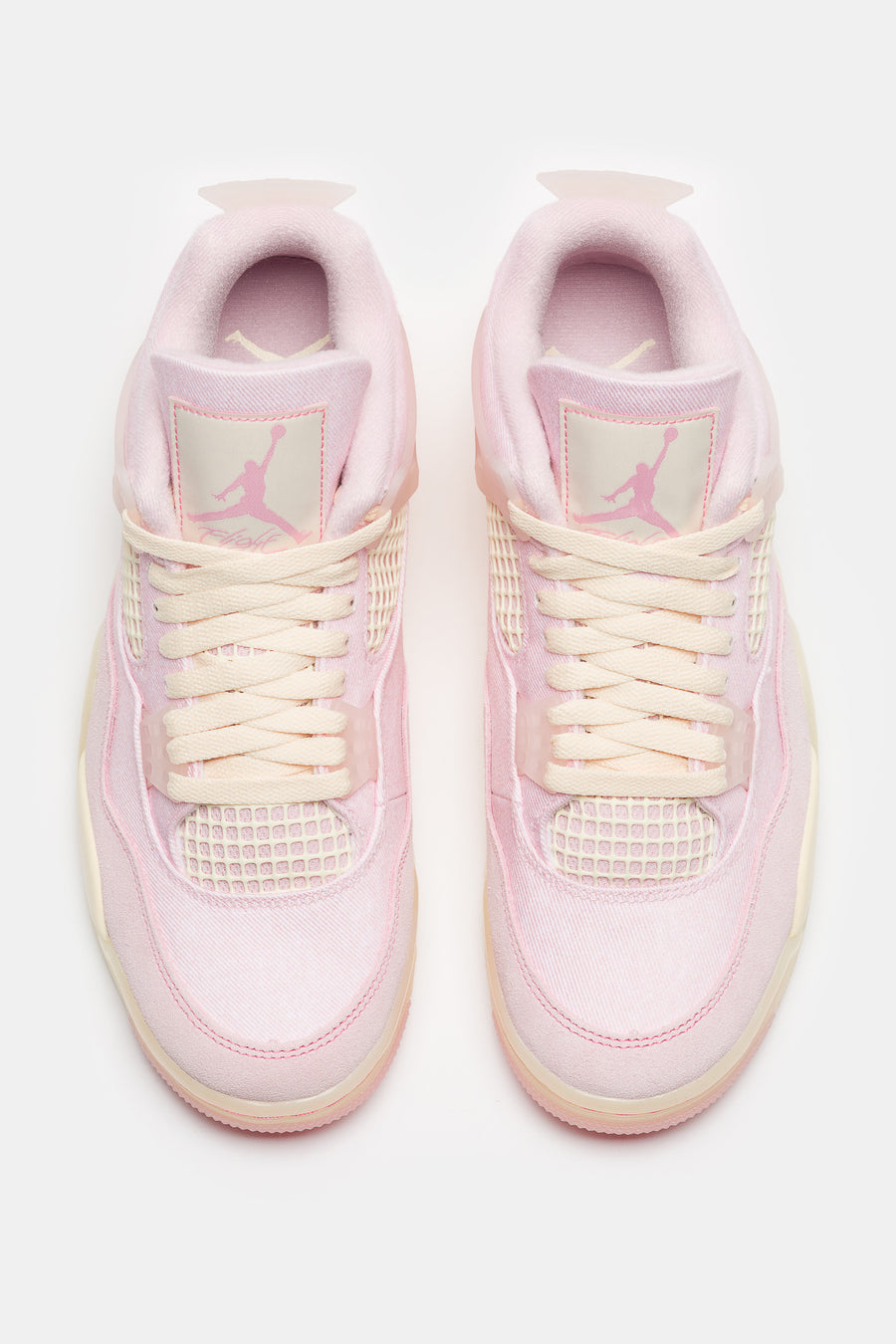 Air Jordan 4 Retro Sneaker in Pearl Pink/Iced Carmine/Coconut Milk
