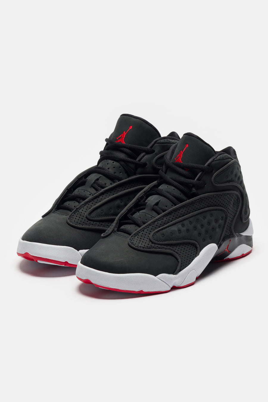 Jordan Air Jordan OG Sneaker in Black/University Red/White - Notre