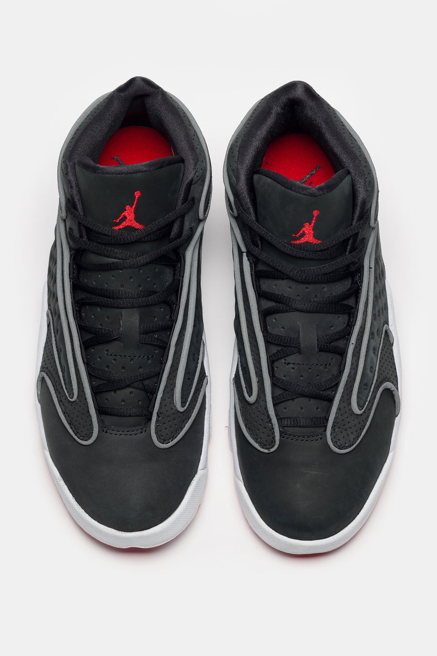 Jordan Air Jordan OG Sneaker in Black/University Red/White - Notre