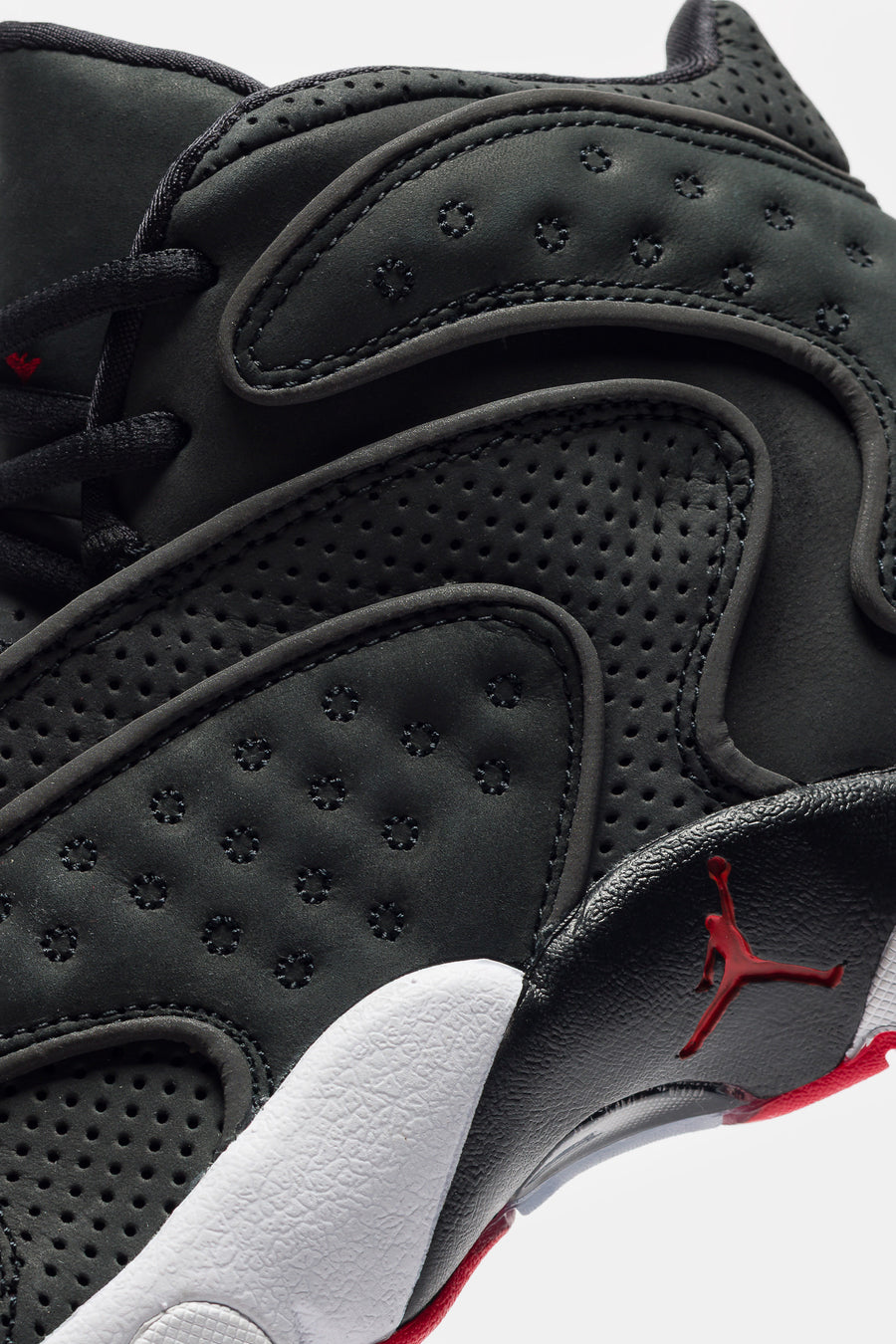 Jordan Air Jordan OG Sneaker in Black/University Red/White - Notre