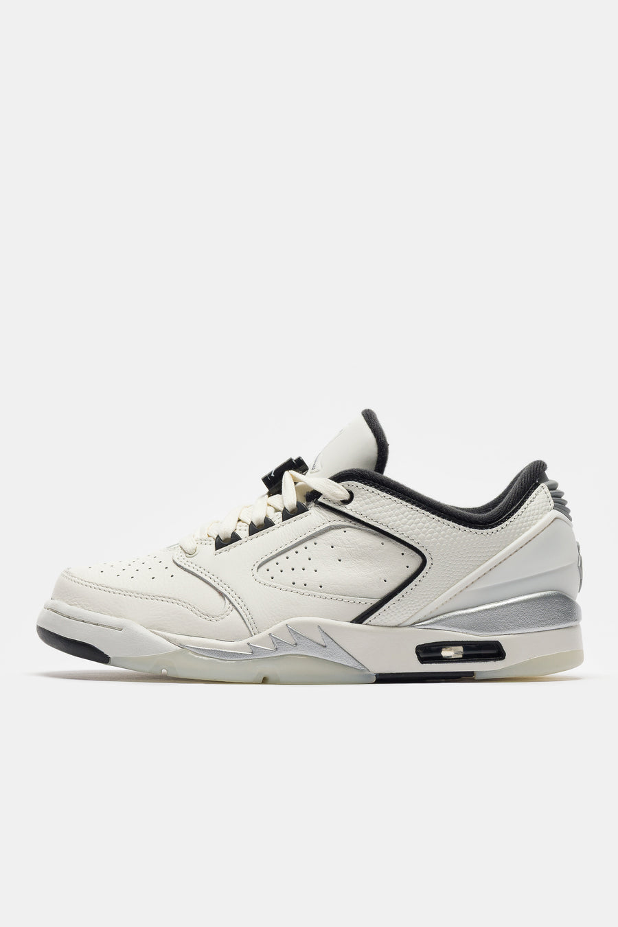 Jordan Sixty Plus Low Sneaker in Sail/Metallic Silver/Black/Swan - Notre