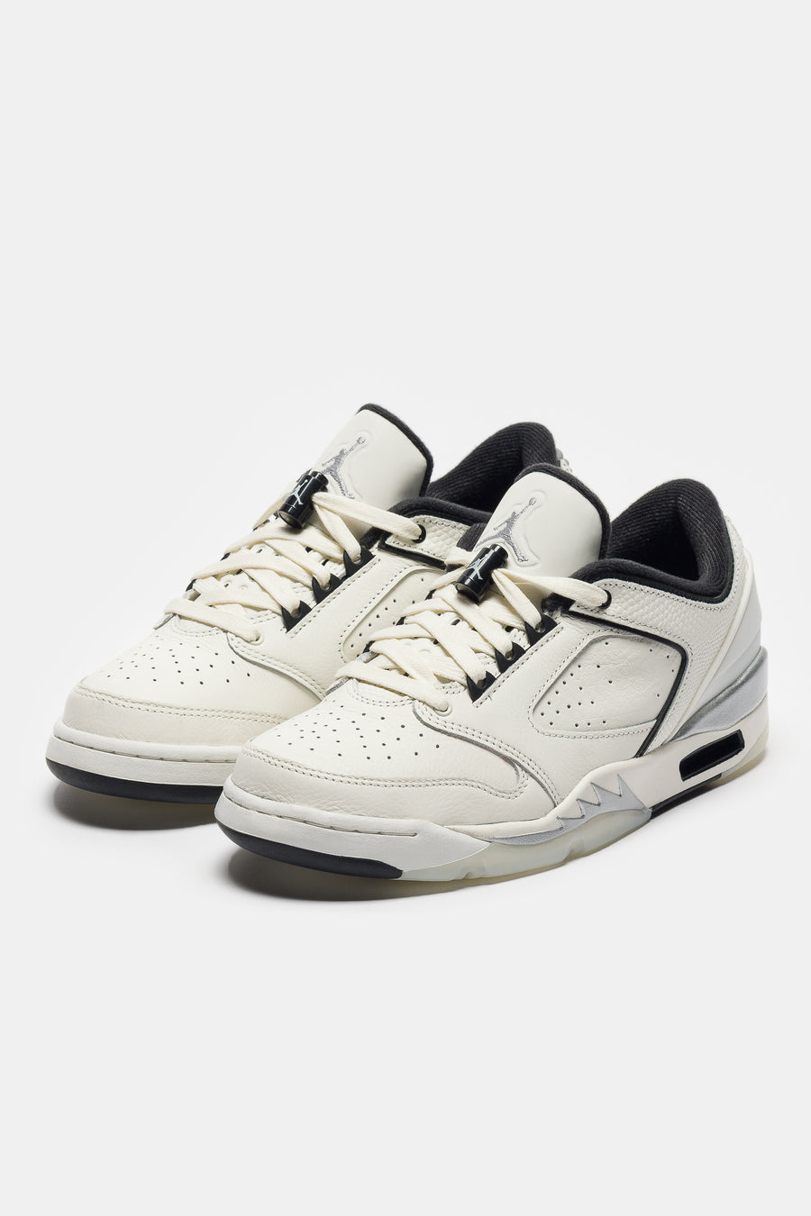 Jordan Sixty Plus Low Sneaker in Sail/Metallic Silver/Black/Swan - Notre