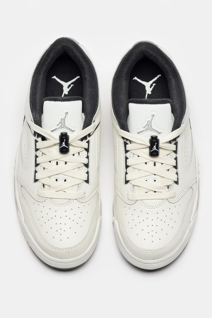 Jordan Sixty Plus Low Sneaker in Sail/Metallic Silver/Black/Swan - Notre