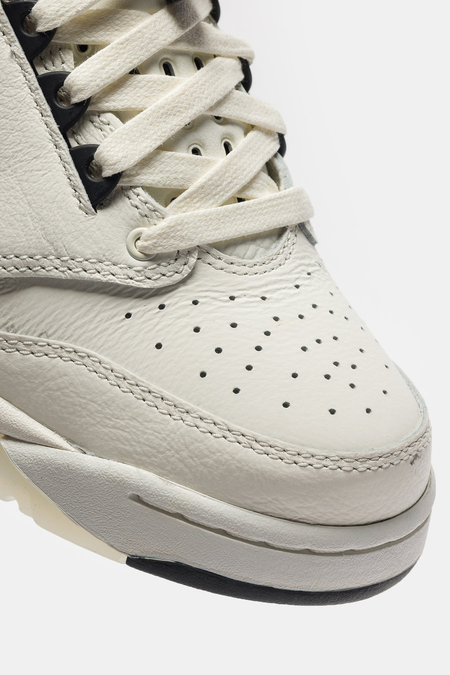 Jordan Sixty Plus Low Sneaker in Sail/Metallic Silver/Black/Swan - Notre