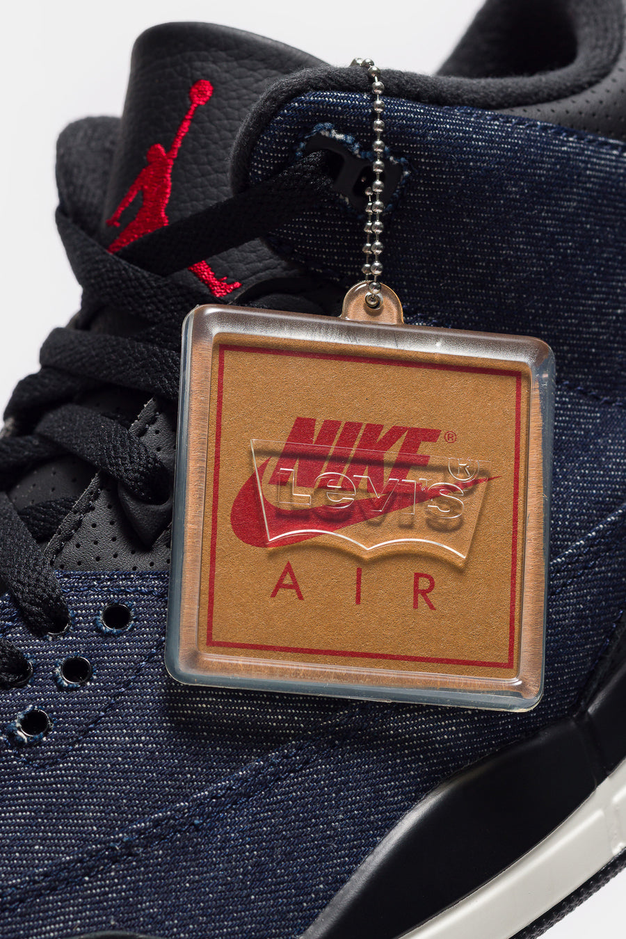 Jordan Levi's® Air Jordan 3 Retro Sneaker in Denim/Black/Sail - Notre