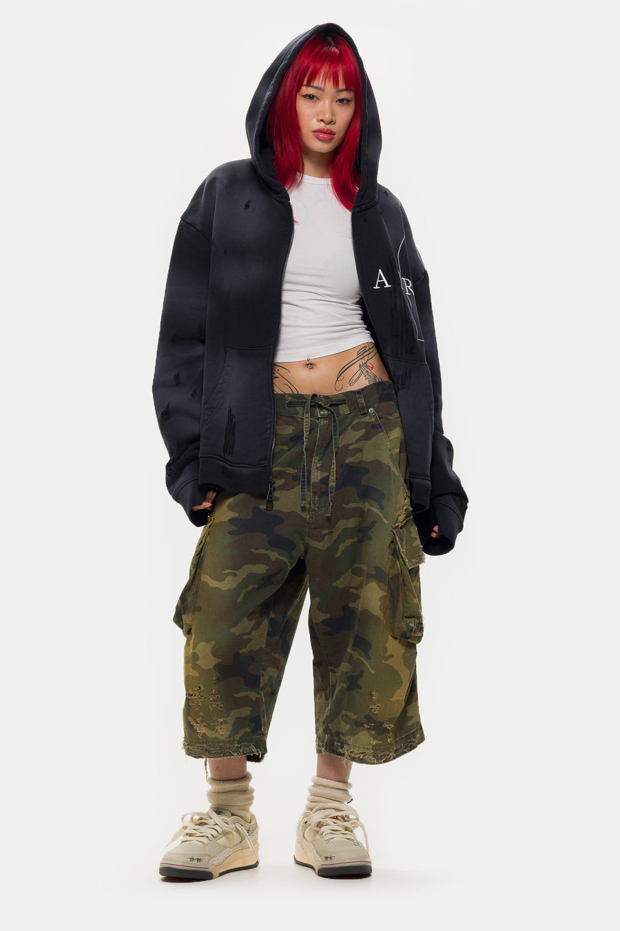 Jordan Téla Full-Zip Hoodie in Black - Notre