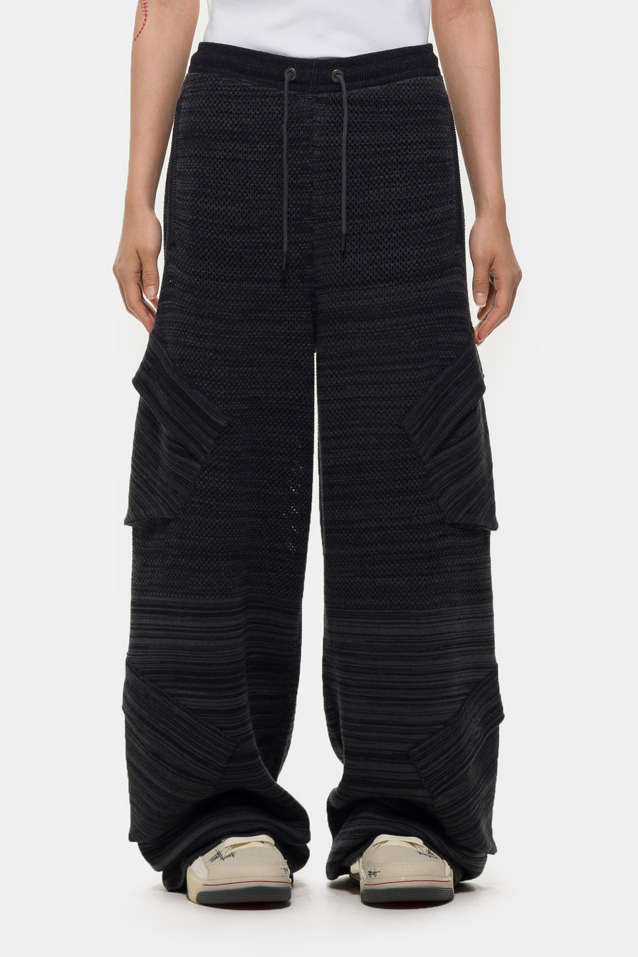 【Nike】★パンツ★ Jordan x Tela Women's Knit Pants Téla Knit Pant in Dark Smoke Grey/Black - Jordan Brand
