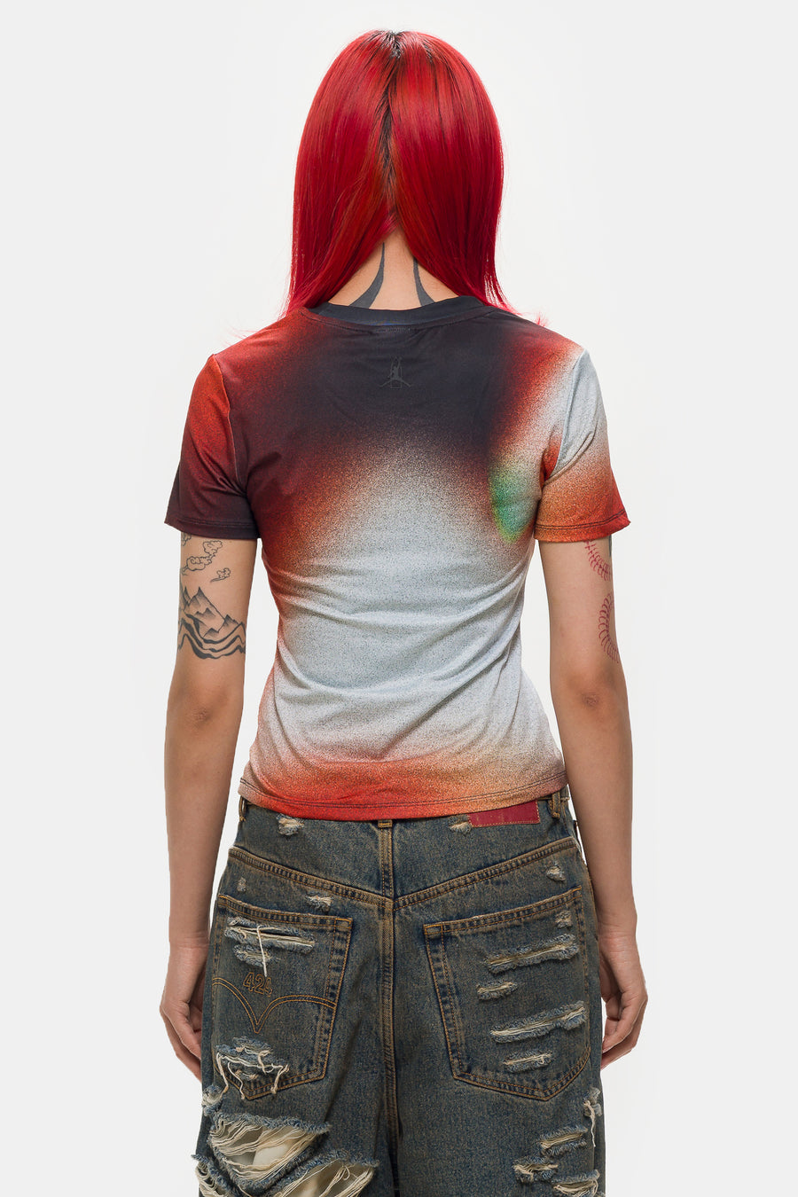 Jordan Téla T-Shirt in White/Black - Notre