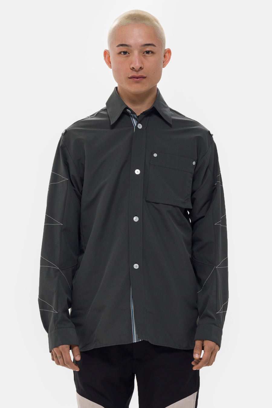 KIKO KOSTADINOV Solva Shirt in Roisin Green - Notre