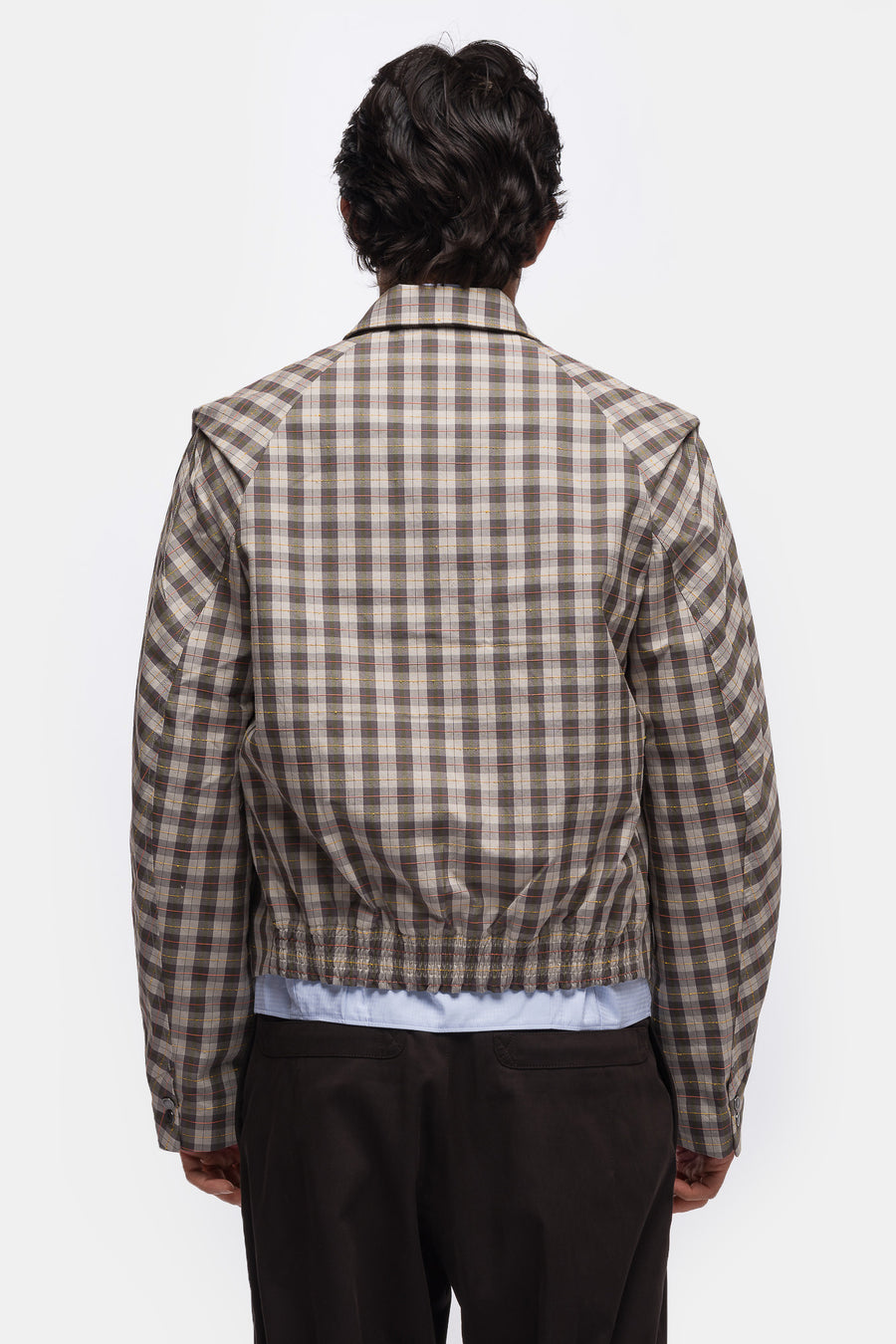 KIKO KOSTADINOV Irimias K-Dart Bomber in Oyster Check - Notre