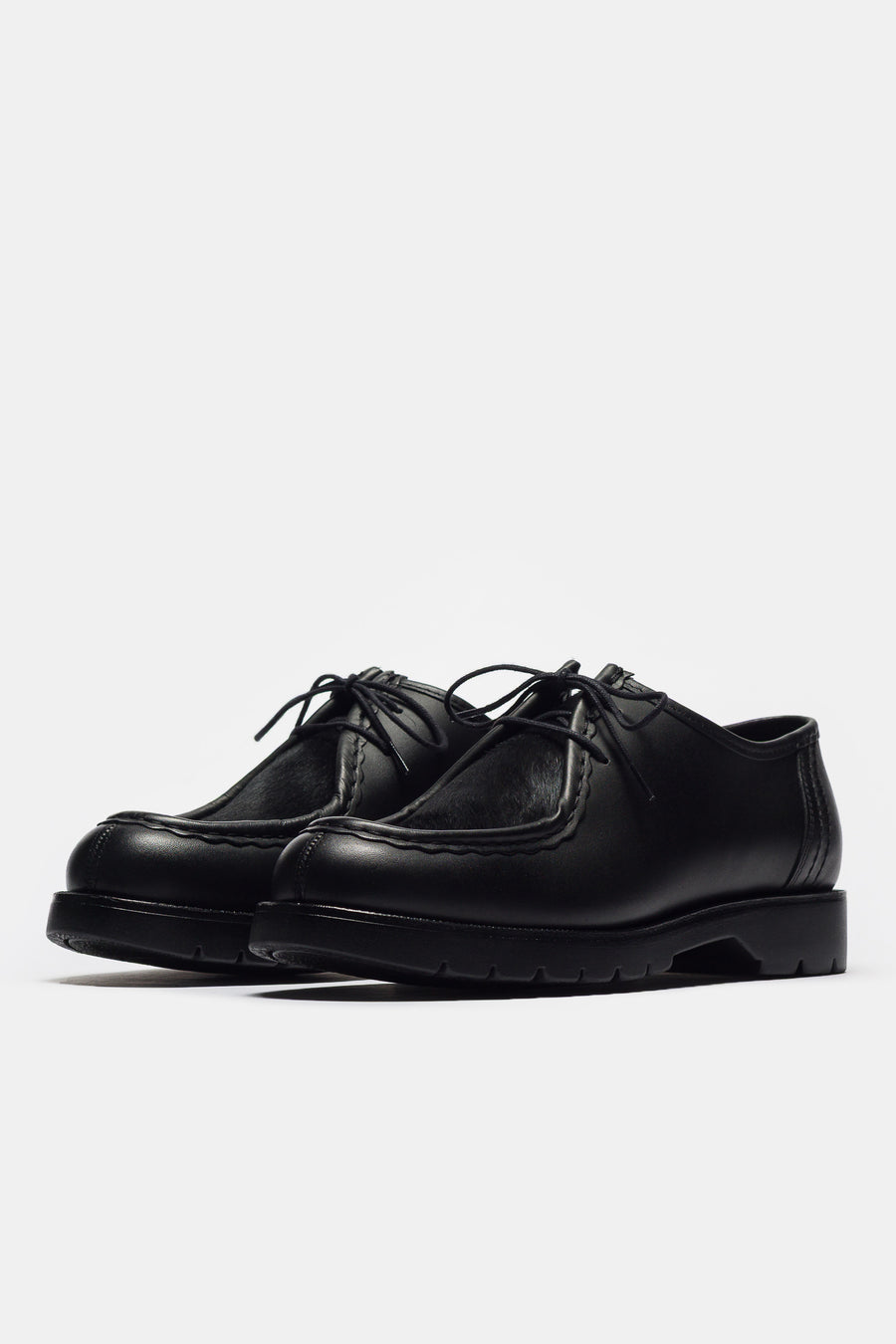 Kleman Padrini Moc Toe Shoe in Noir - Notre