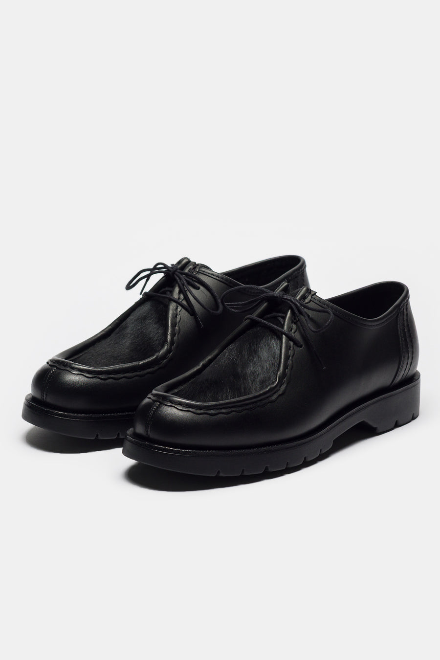 Kleman Padrini Moc Toe Shoe in Noir - Notre