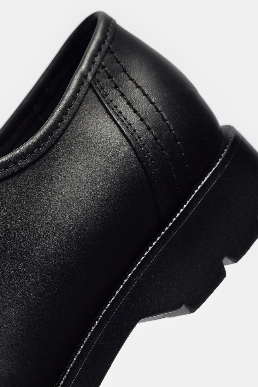 Kleman Padrini Moc Toe Shoe in Noir - Notre