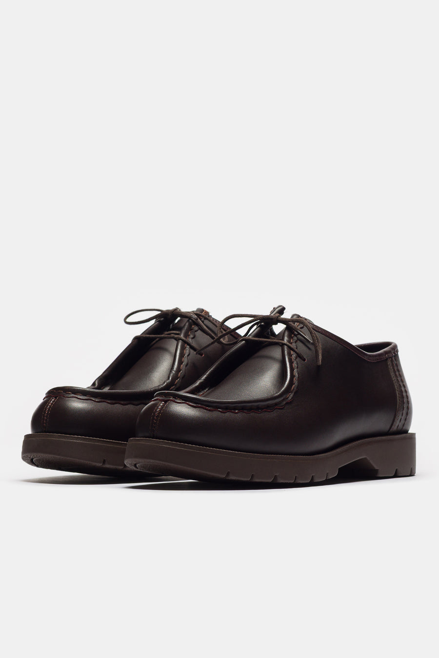 Kleman Padror Moc Toe Shoe in Bordeaux - Notre