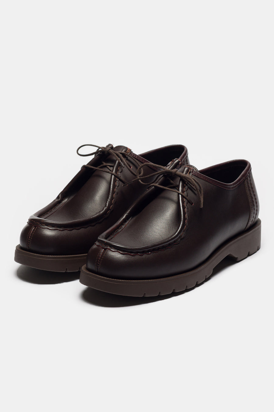 Kleman Padror Moc Toe Shoe in Bordeaux - Notre