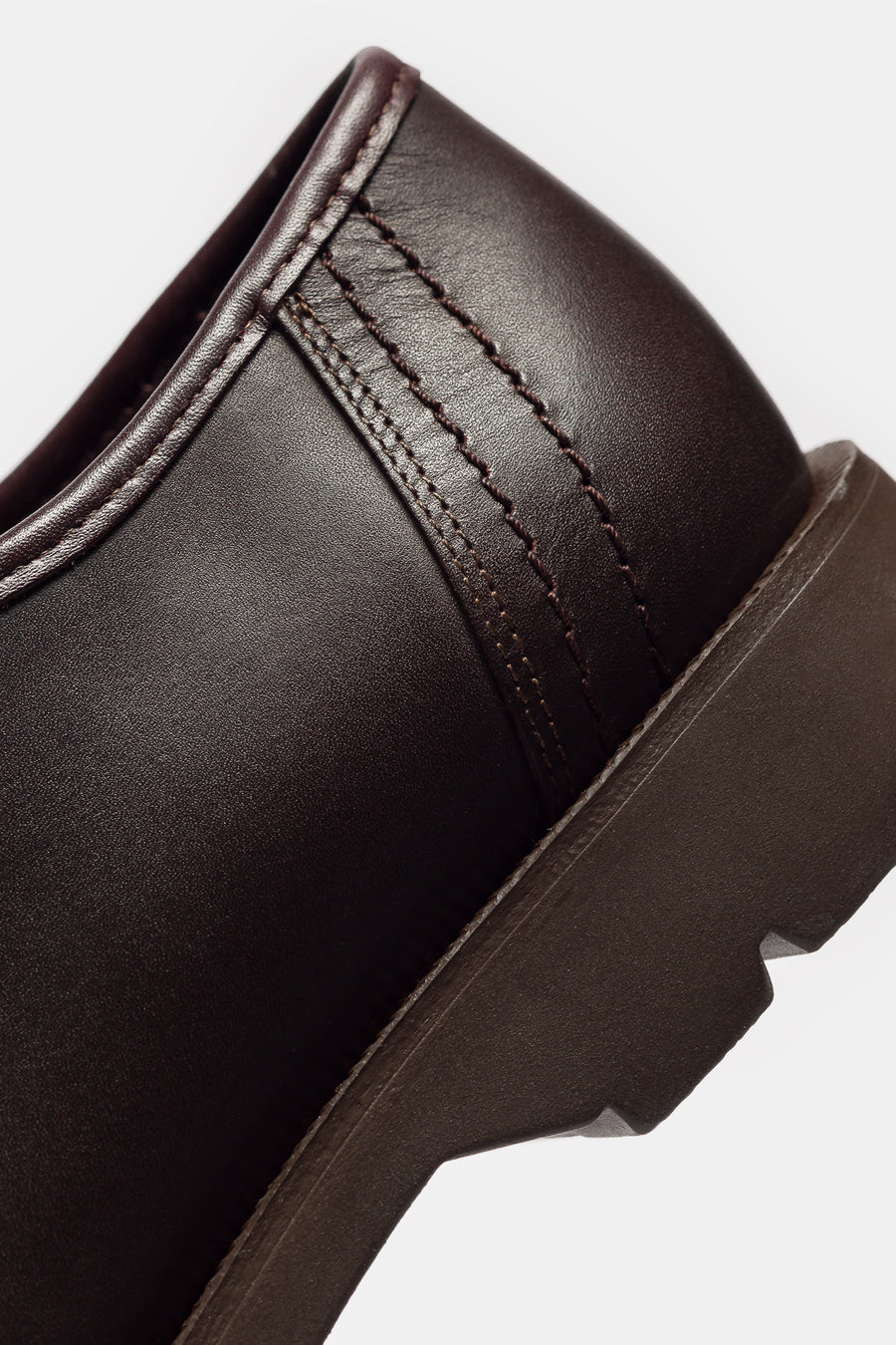 Kleman Padror Moc Toe Shoe in Bordeaux - Notre