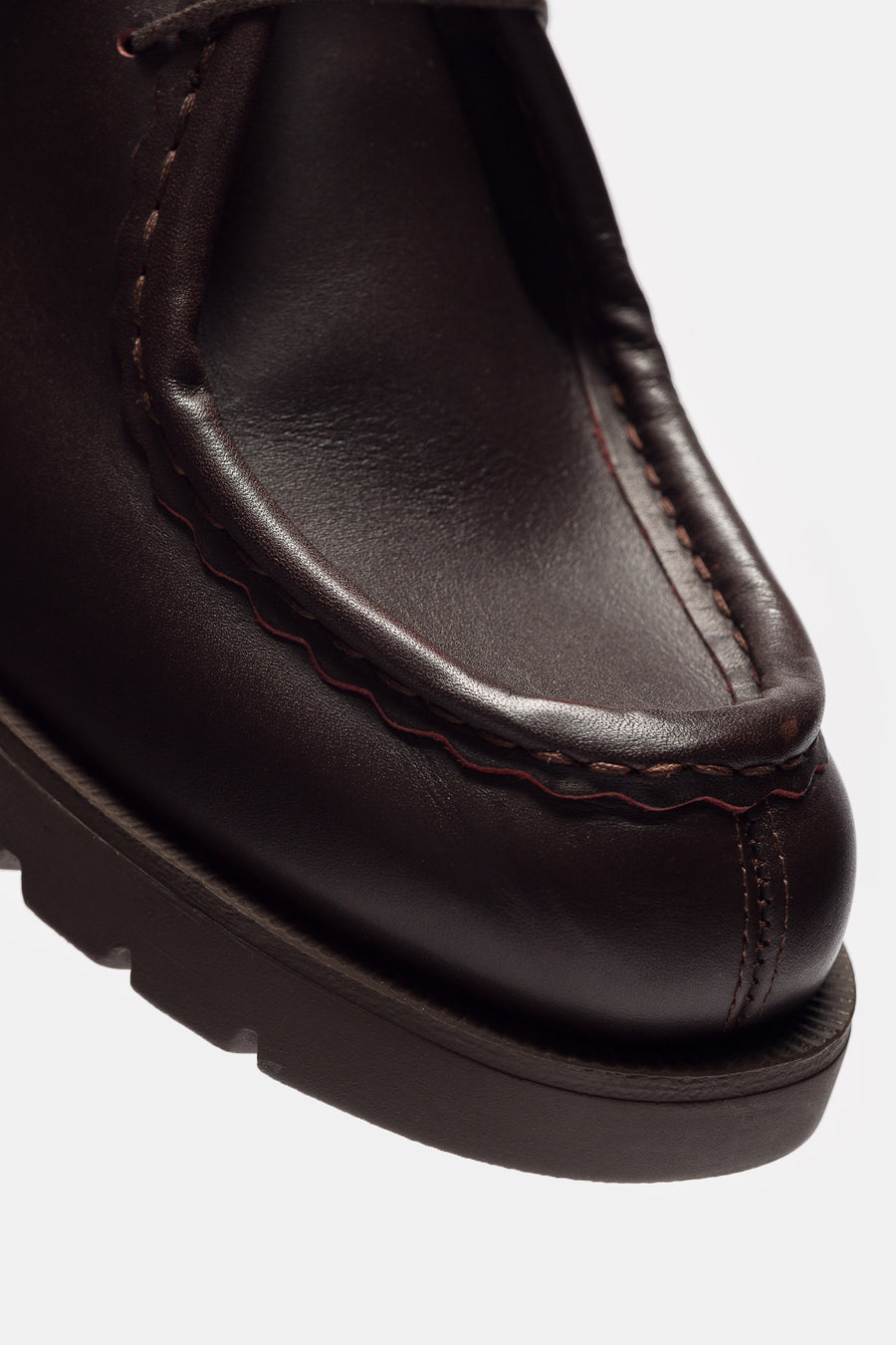 Kleman Padror Moc Toe Shoe in Bordeaux - Notre