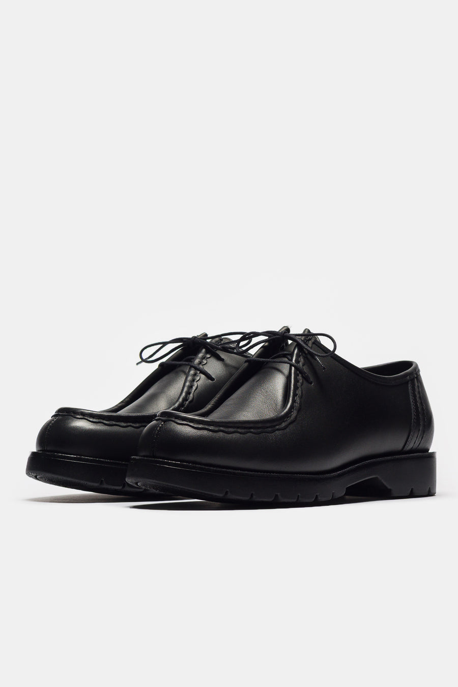 Kleman Padror Moc Toe Shoe in Noir - Notre