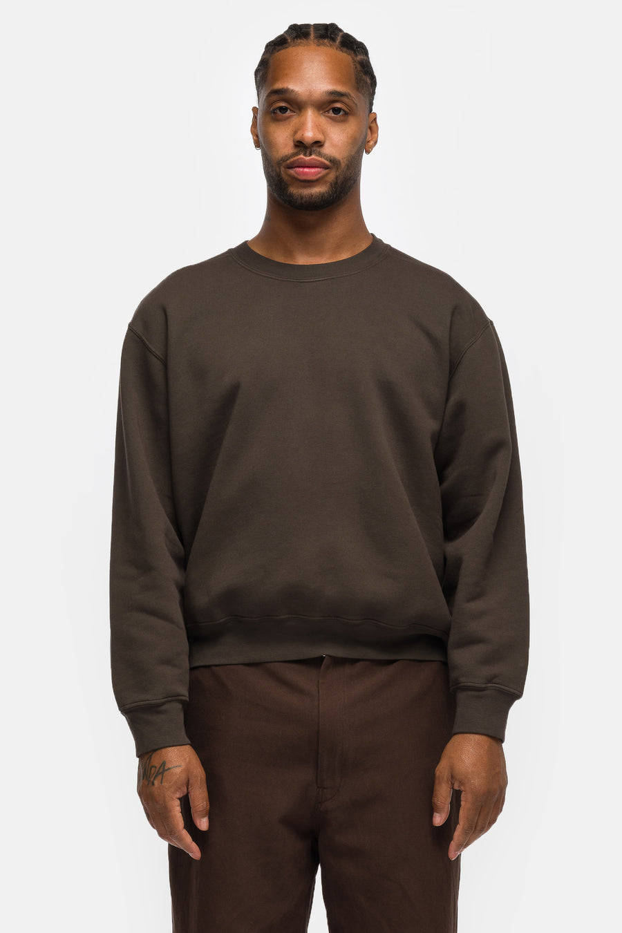 Mini Crewneck in Granite