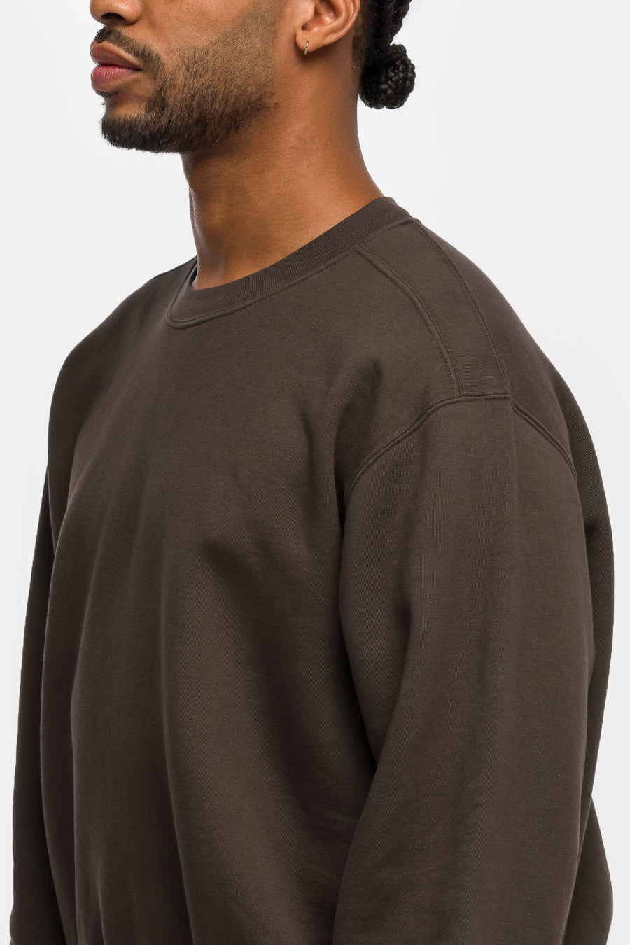 Mini Crewneck in Granite