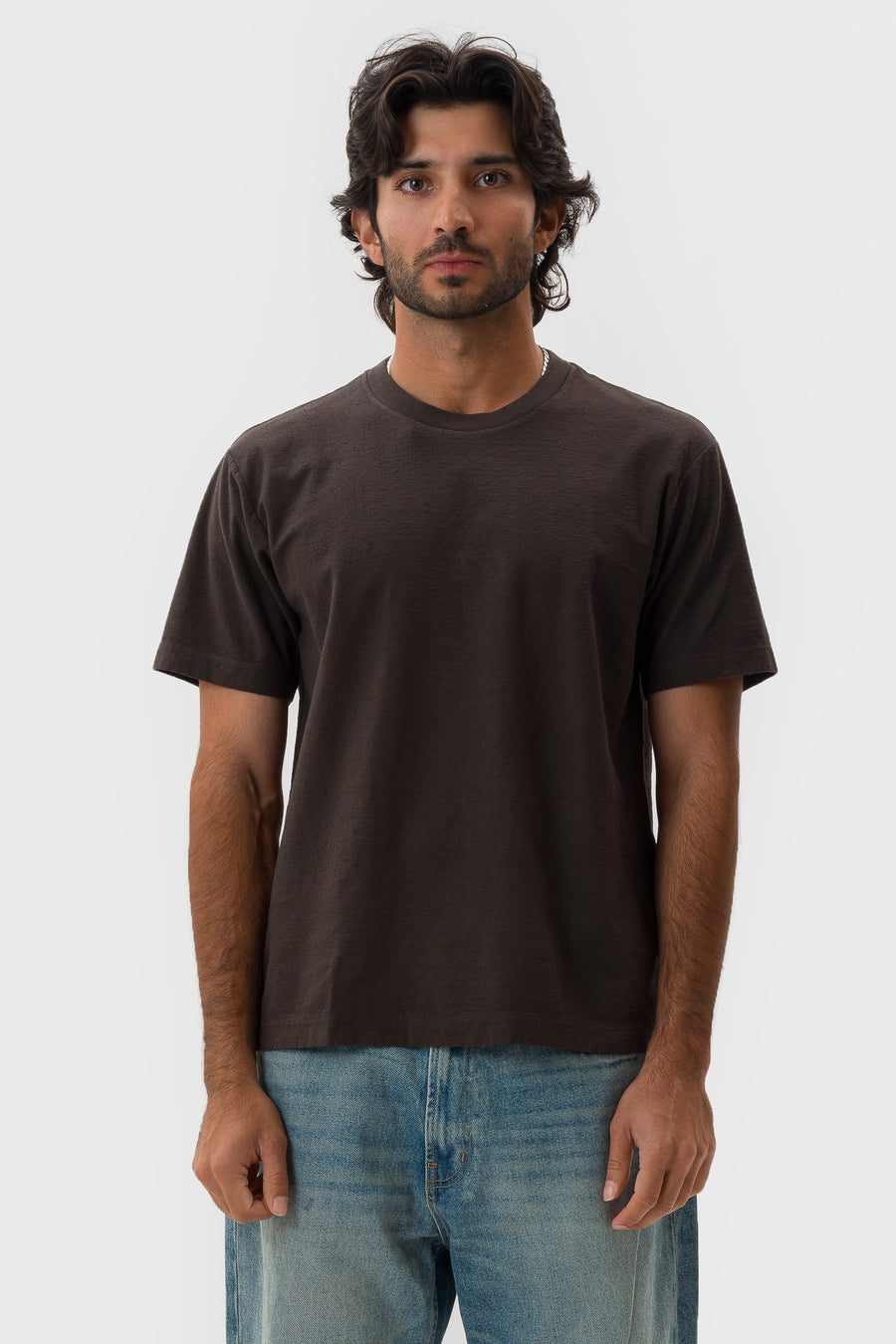 Lady White Co. Nep T-Shirt in Granite - Notre