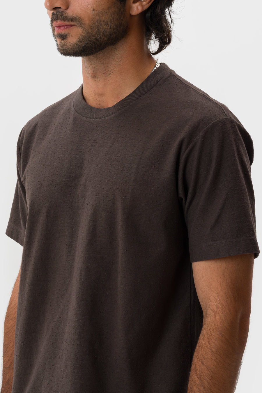 Lady White Co. Nep T-Shirt in Granite - Notre