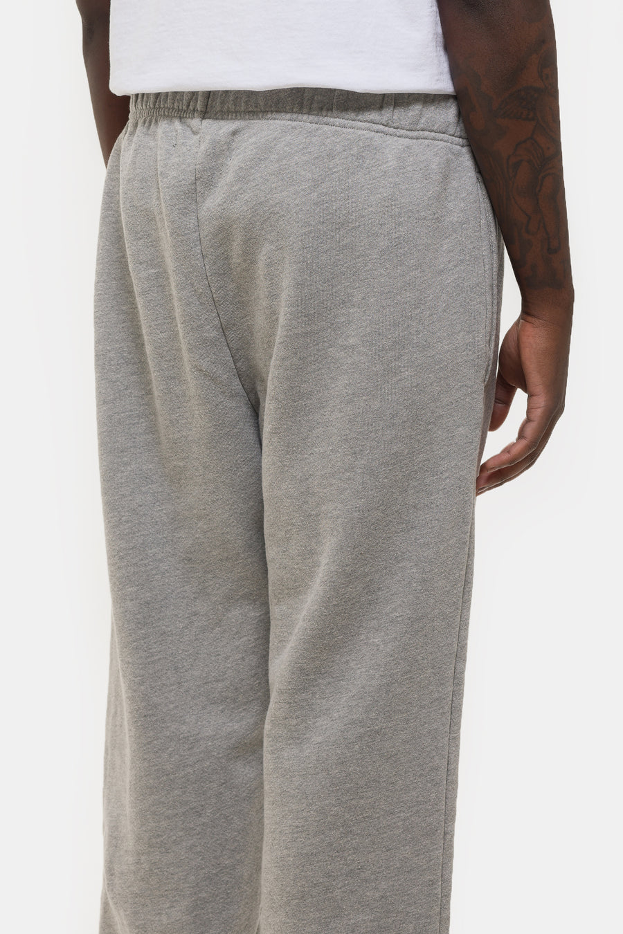 Les Tien Heavyweight Classic Sweatpant in Heather Grey - Notre