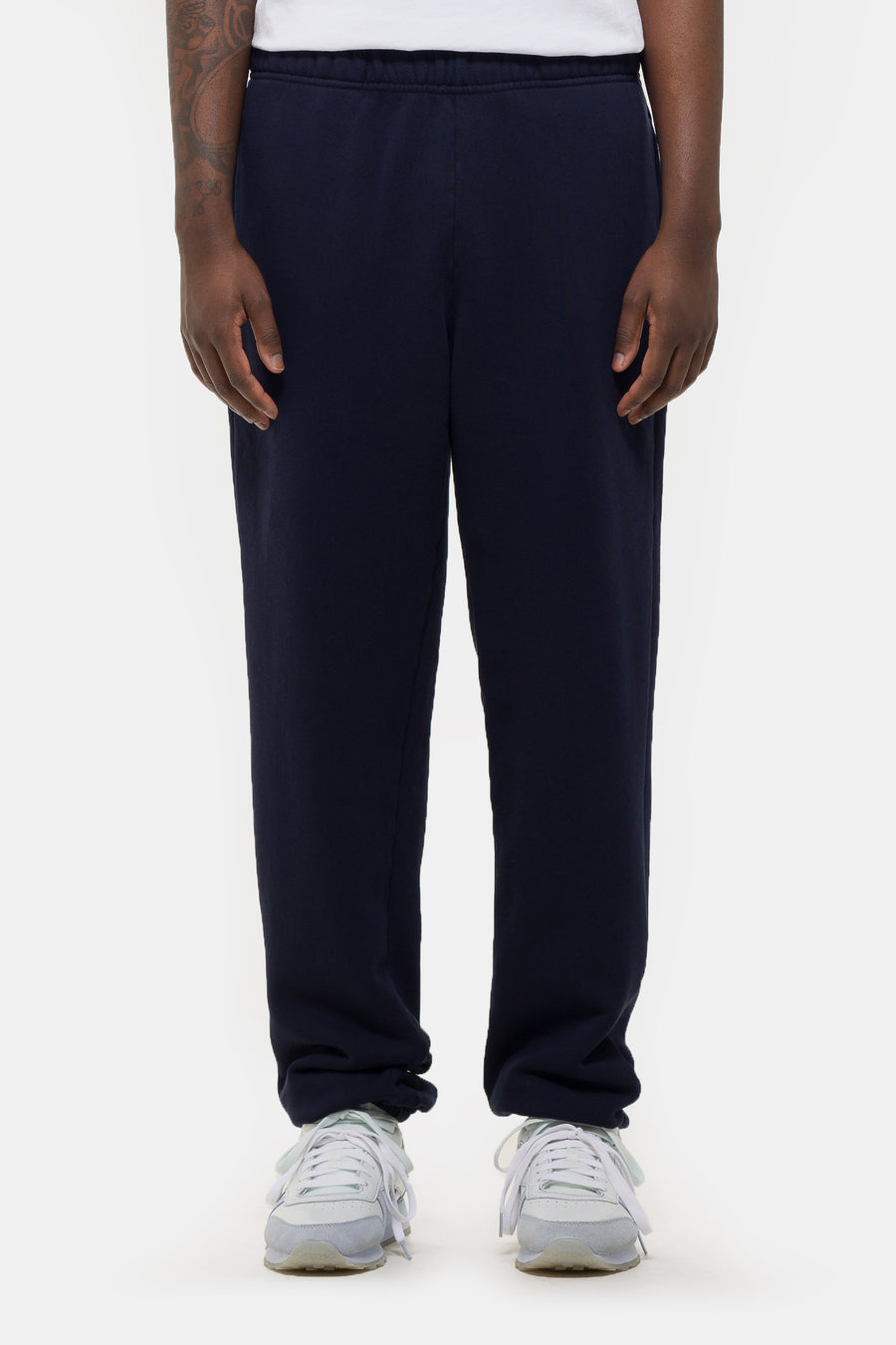 Les Tien Heavyweight Classic Sweatpant in Navy - Notre