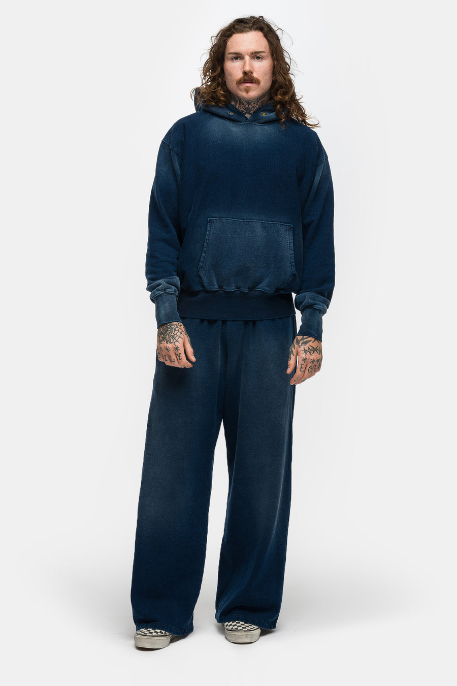 Les Tien Heavyweight Party Pant in Dark Denim - Notre