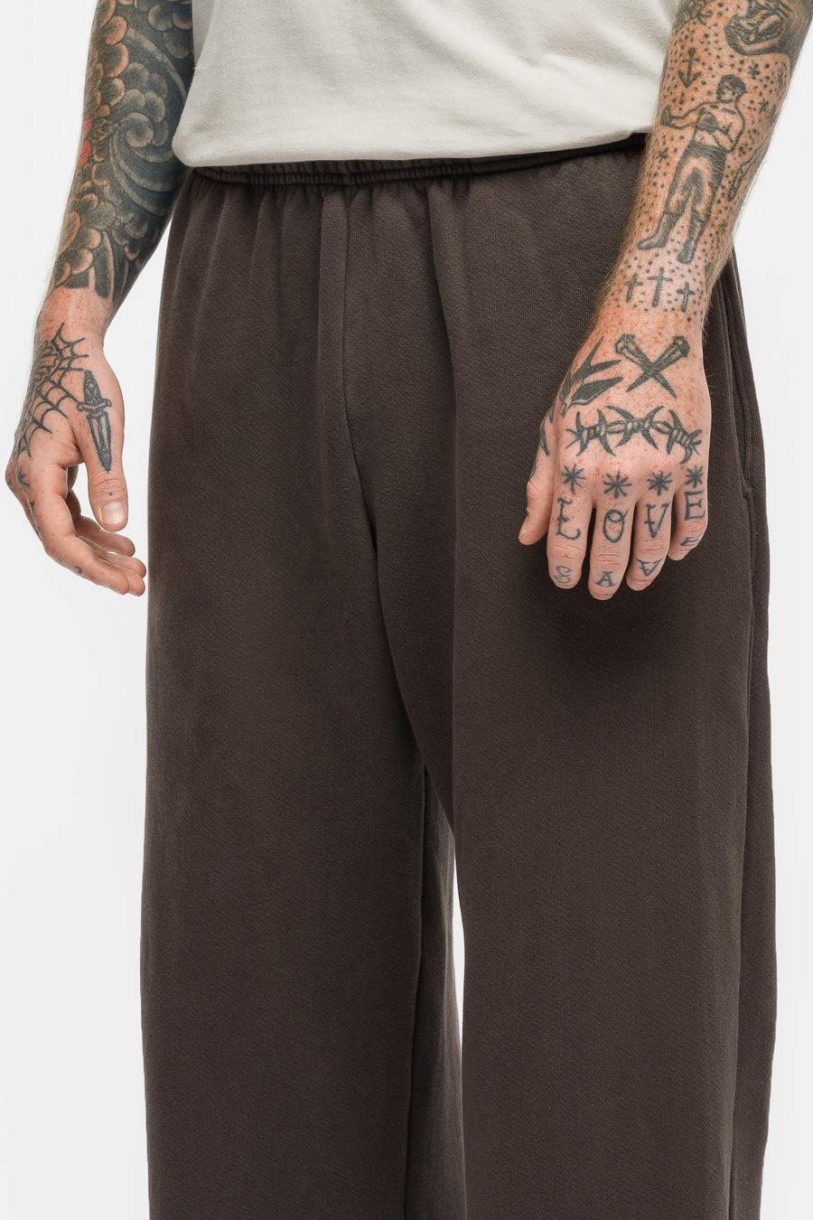 Les Tien Heavyweight Party Pant in Vintage Black - Notre