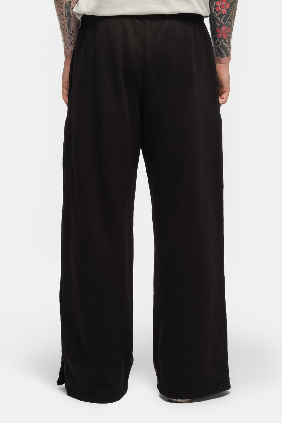 Les Tien Heavyweight Party Snap Pant in Jet Black - Notre