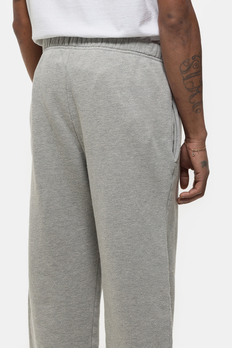 Les Tien Heavyweight Puddle Pant in Heather Grey - Notre