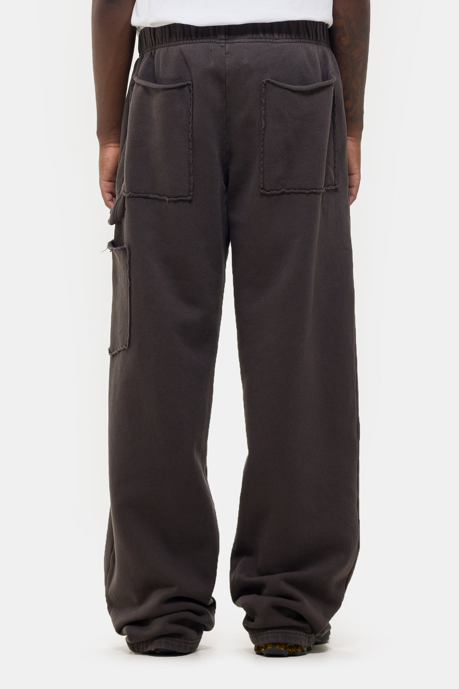Les Tien Heavyweight Utility Puddle Pant in Vintage Black - Notre