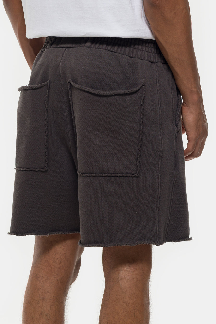 Les Tien Heavyweight Yacht Short in in Vintage Black - Notre