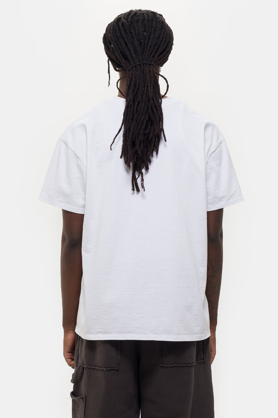 Les Tien Oversized T-Shirt in White - Notre