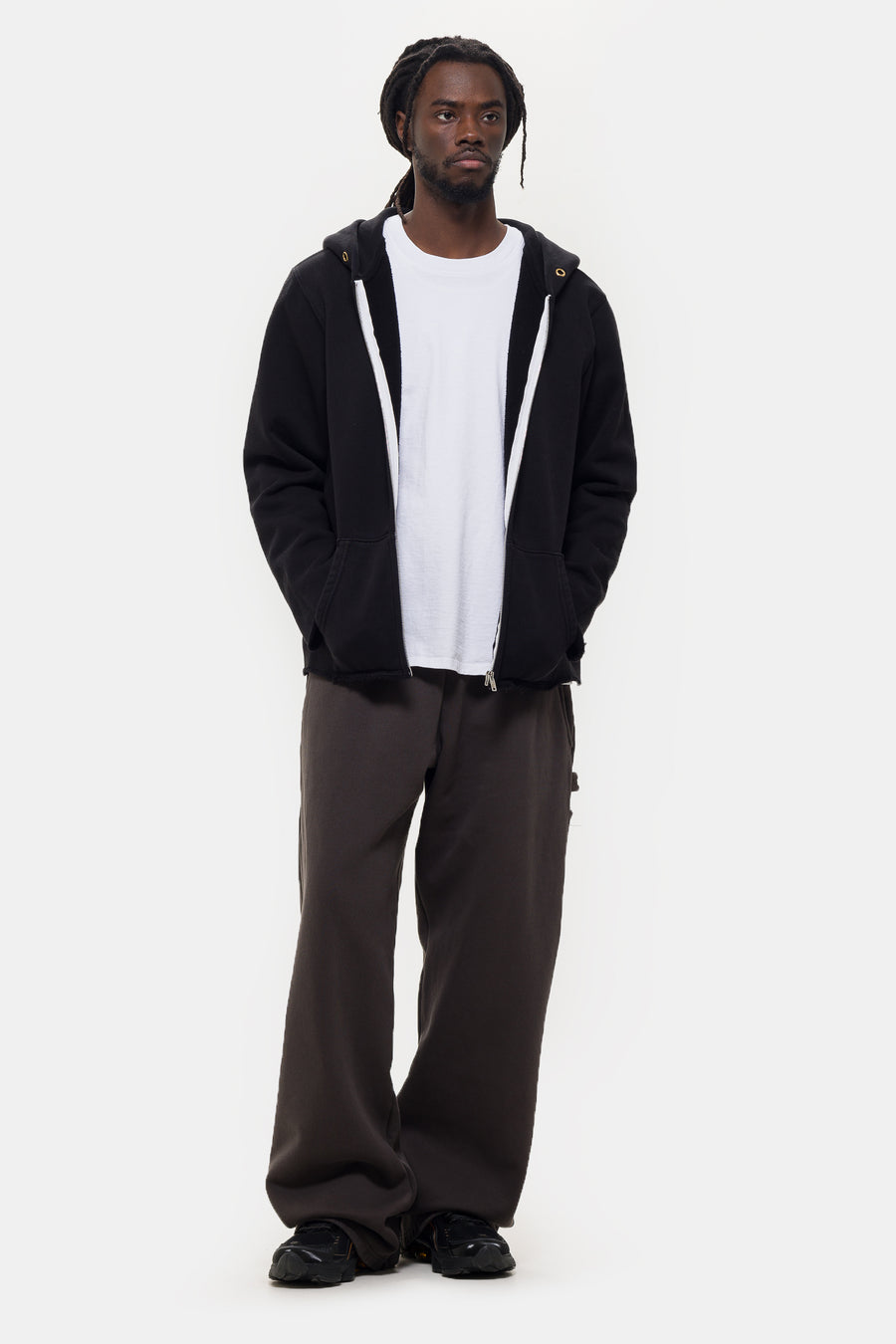 Les Tien Oversized T-Shirt in White - Notre