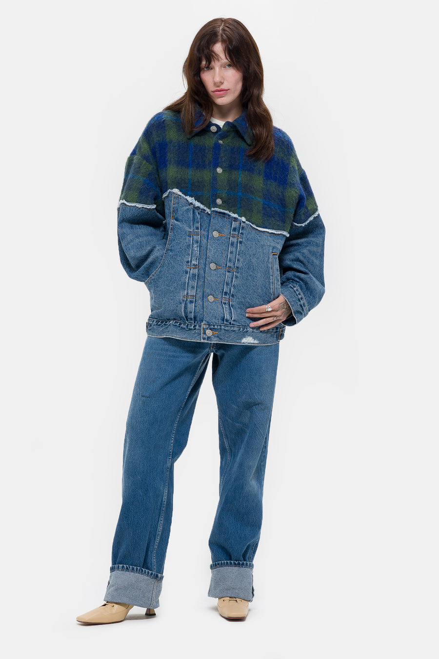ROBYN VARSITY JACKET awa584m(OLIVE) – Andersson Bell