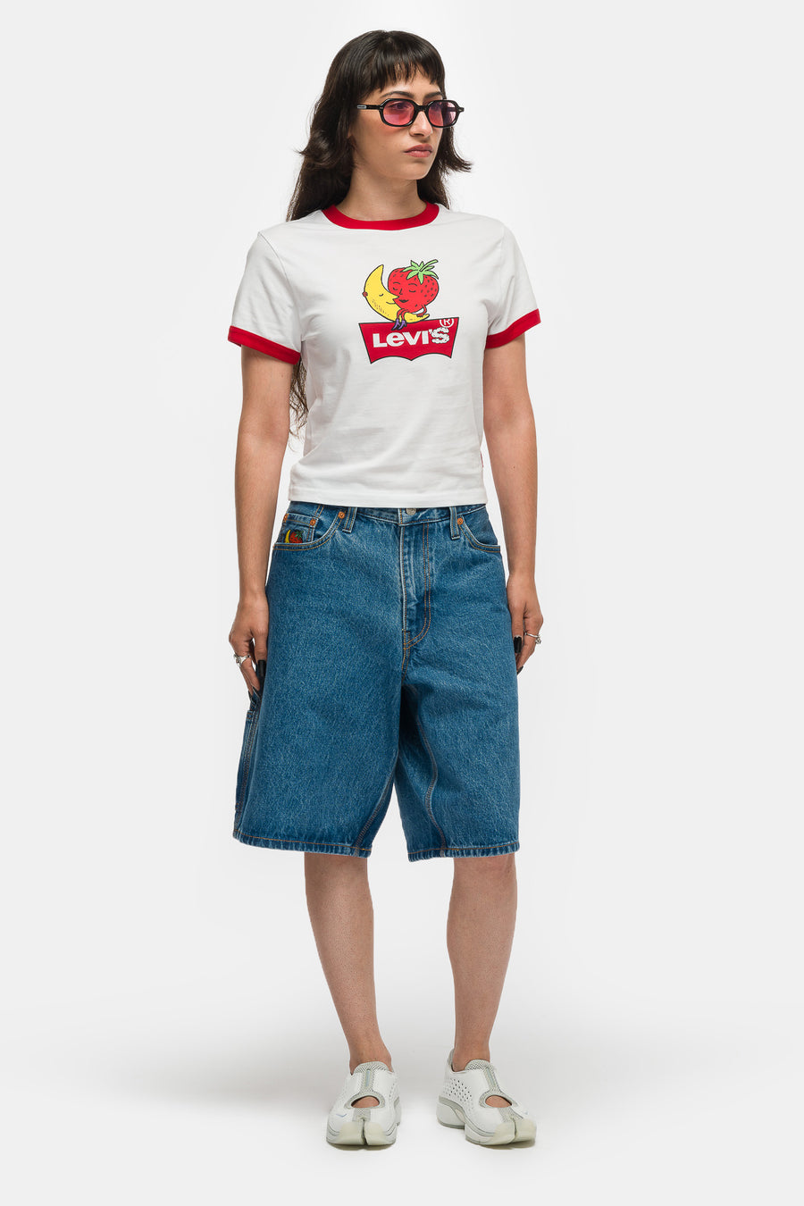 Levi's® Sky High Farm Goods Baby Ringer Tee in Multicolor - Notre