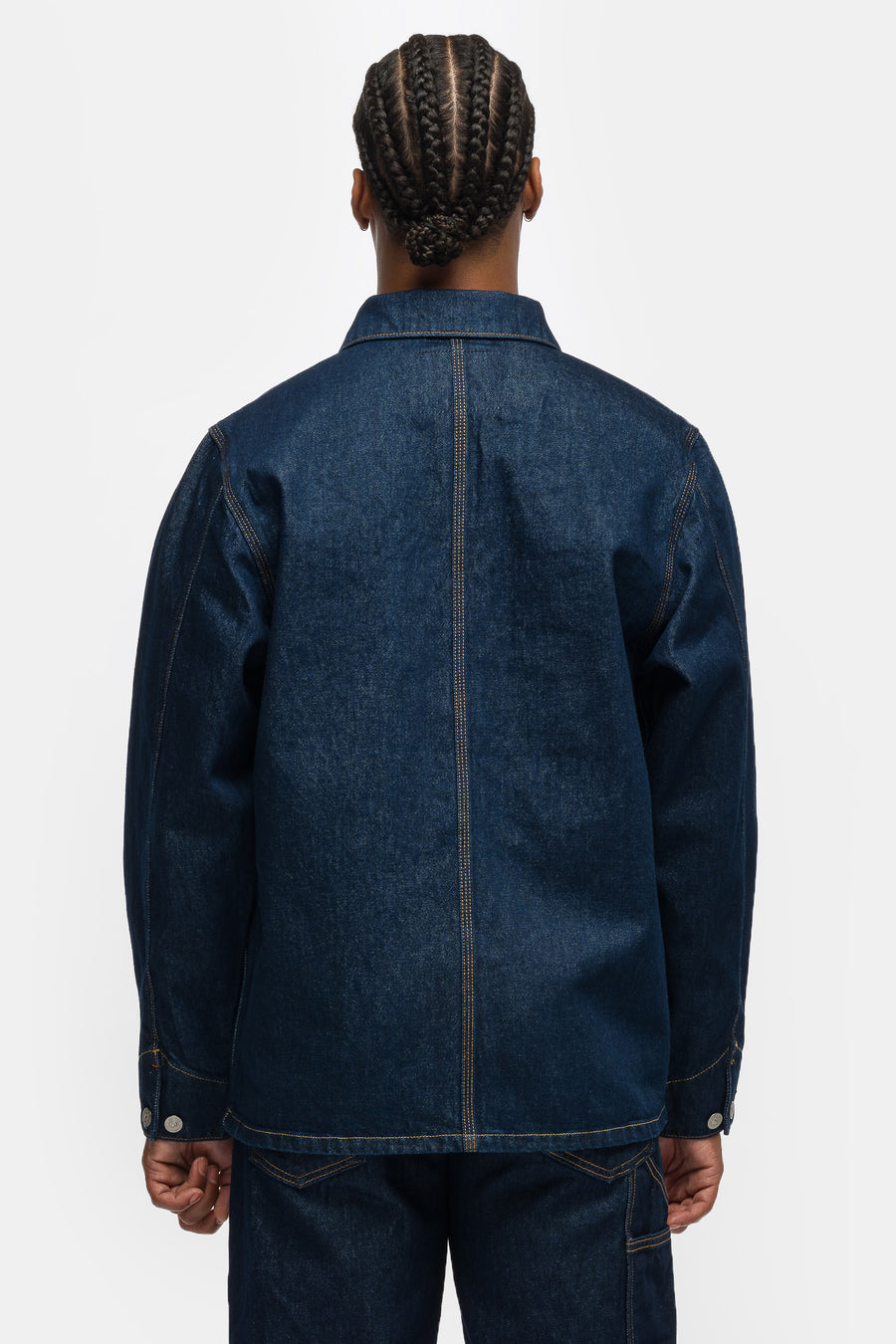 Sky High Farm Goods Chore Coat in Dark Wash