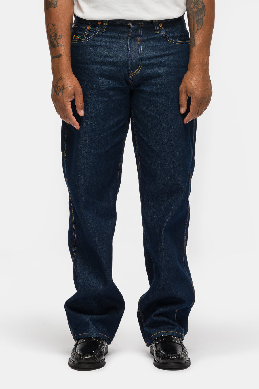 Sky High Farm Goods Loose Jean in Dark Wash