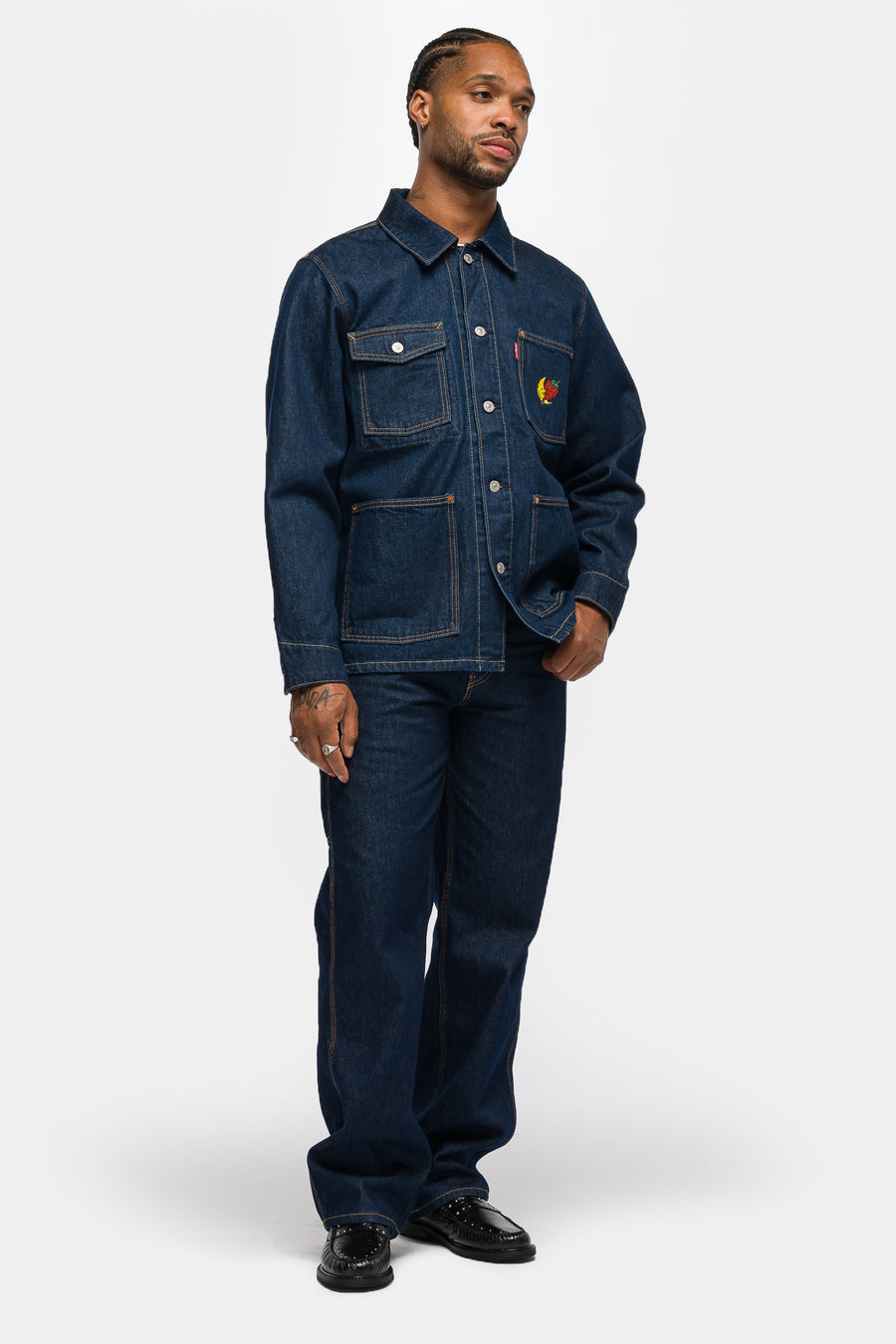 Sky High Farm Goods Loose Jean in Dark Wash