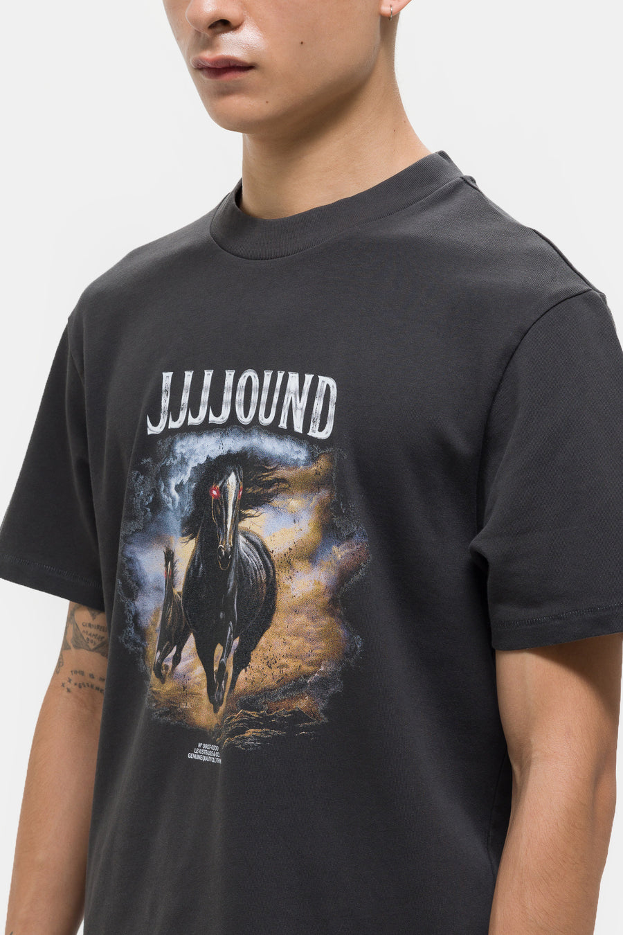 Levi's® JJJJound Graphic T-Shirt in Dark Horse - Notre