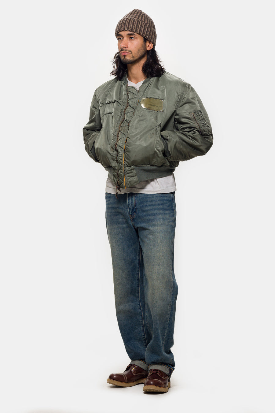 Barbour 568 Loose Jean in Dark Wash Denim