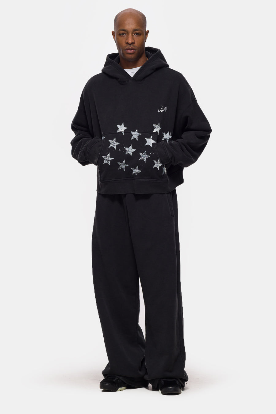 Jordan Fleece Pant in Black - Notre