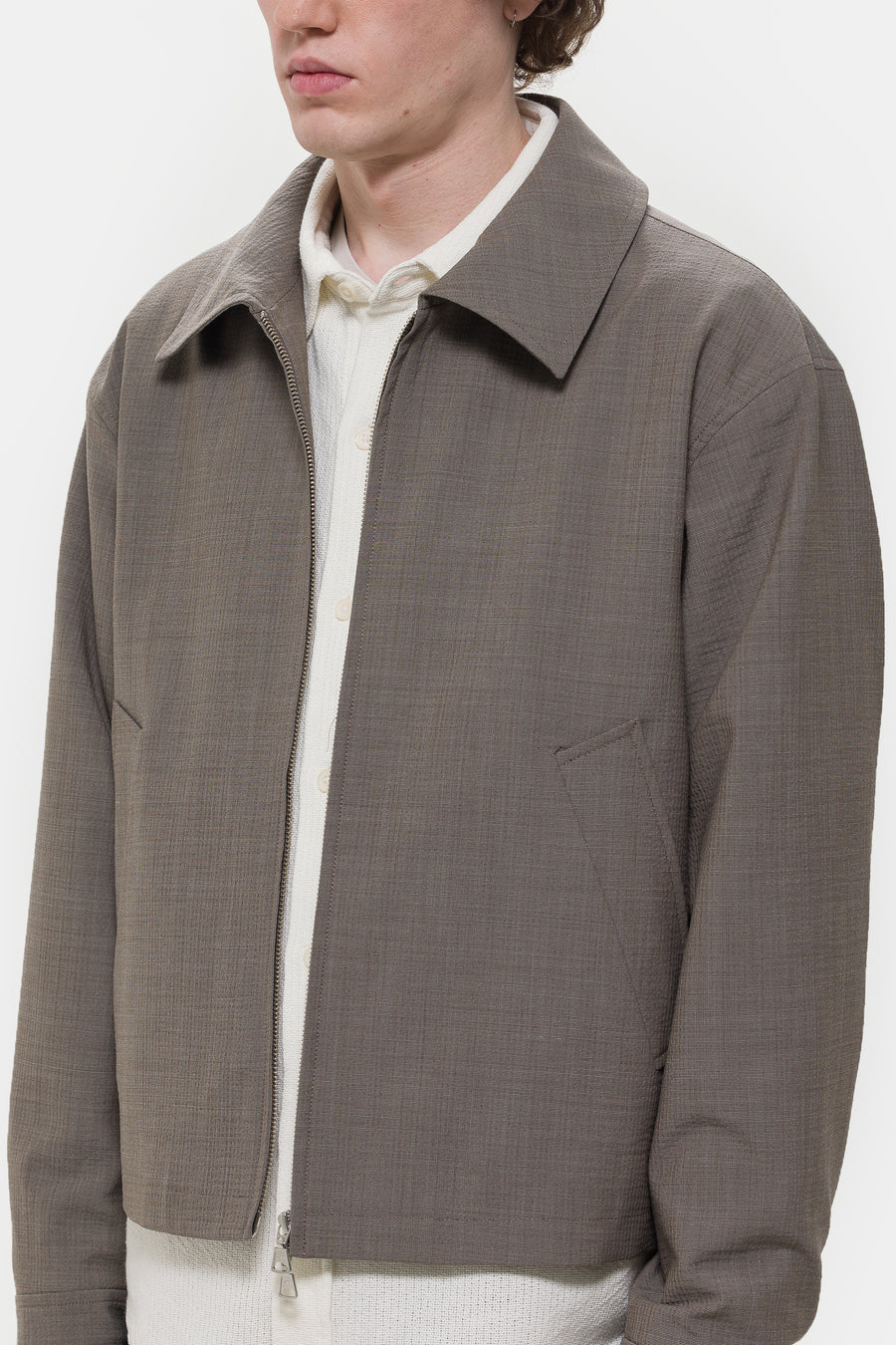 Mail Jacket in Gravel