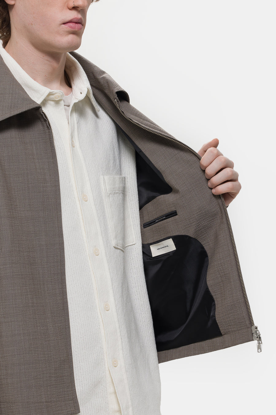 mfpen Mail Jacket in Gravel - Notre